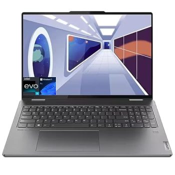Lenovo Yoga 7i 2-in-1 Touch Laptop, 16" WUXGA IPS Display, 13th Gen Intel Core i5-1335U Up to 4.60 GHz, 8GB DDR5, 512GB PCIe 4.0, WiFi 6E, FP Reader, Thunderbolt 4, Backlit KB, HDMI, Win 11 Pro