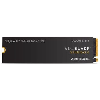 WD_BLACK 1TB SN850X NVMe Internal Gaming SSD Solid State Drive - Gen4 PCIe, M.2 2280, Up to 7,300 MB/s - WDS100T2X0E