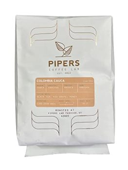 Pipers Coffee Lab Colombia Huila Decaf 2lb Bag Dark Roast (Colombia Cauca)