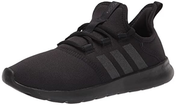 adidas Women's Cloudfoam Pure 2.0 Running Shoes, Core Black/Core Black/Grey Five, 8