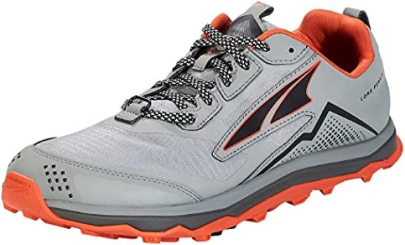 ALTRA Men's AL0A4VQE Lone Peak 5 Trail Running Shoe, Light Gray - 11.5 M US