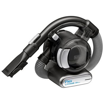 BLACK+DECKER 20V MAX Flex Handheld Vacuum with Stick Vacuum Attachment and Pet Hair Brush, Cordless Rechargeable (BDH2020FLFH)