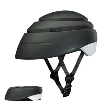 Closca Helmet Loop. Foldable Bike Helmet for Adults. Bicycle, Skateboard and Scooter Helmet. Award-Winning Helmet Design for Urban Cycling for Men and Women.