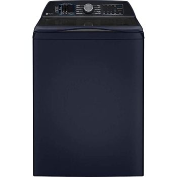 GE Profile 6.2 Cu Ft (IEC) Washer with Smarter Wash Technology Sapphire Blue- PTW900BPTRS