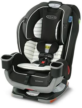 Graco Extend2Fit 3-in-1 Convertible Car Seat, Rear Facing, Forward Facing, and Booster Seat, Hamilton