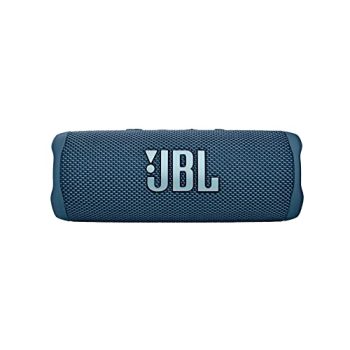 JBL Flip 6 - Portable Bluetooth Speaker, powerful sound and deep bass, IPX7 waterproof, 12 hours of playtime, JBL PartyBoost for multiple speaker pairing for home, outdoor and travel (Blue)