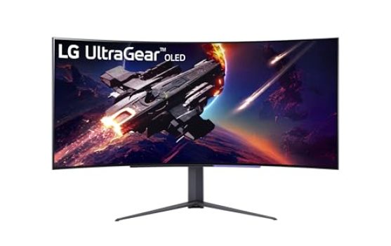 LG 45"" 45GR95QE-B WQHD Gaming OLED DP