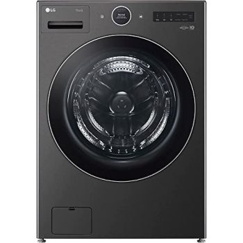 LG WM6700HBA 5.0 Cu. Ft. Black Steel Front Load HE Stackable Smart Washer