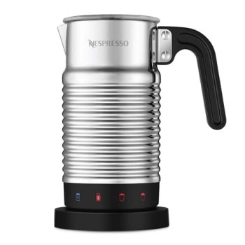 Nespresso Aeroccino 4 Milk Frother, Silver