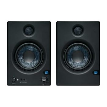 PreSonus Eris E5 BT-5.25" Near Field Studio Monitors with Bluetooth, 100W Power, Subwoofer Output, Plus Balanced and Unbalanced Inputs