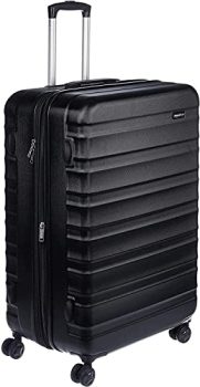 Amazon Basics 28-Inch Hardside Spinner, Black