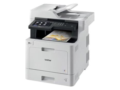 Brother MFC‐L8905CDW Business Color Laser All‐in‐One Printer, 7” Touchscreen Display, Duplex Print/Scan, Wireless