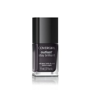 Covergirl Outlast Stay Brilliant Nail Gloss, Black Diamond 325, 0.37 Ounce