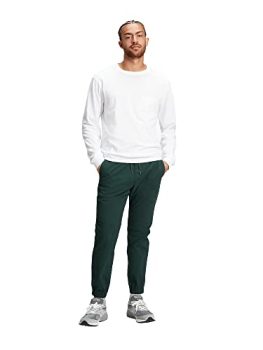 GAP Mens Essential Jogger Sweatpants, Campus Green, Large US