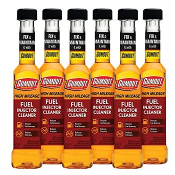 Gumout 510013 High Mileage Fuel Injector Cleaner, 6 oz. (Pack of 6)