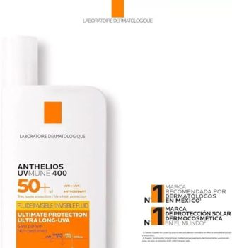 La Roche Posay Anthelios Uvmune Invisible Liquid Sunscreen, suitable for all types of skin FPS50+50ml