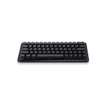Mountain Everest 60 RGB Gaming Keyboard - 60% with Arrow Keys, lubed switches, Sophisticated Sound dampening and 5-pin hot-swap - Midnight Black (Linear 45 Speed Keyboard, Black)