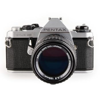 Pentax ME Super 35mm SLR Camera Package