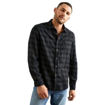 Rails Men's Lennox Shirt, Twilight Shadow (US, Alpha, Large, Regular, Regular)