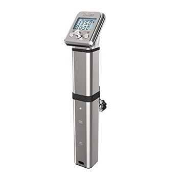 All-Clad EH800D51 Sous Vide Professional Immersion Circulator Slow Cooker with Digital Display for Precise Cooking Results, Silver