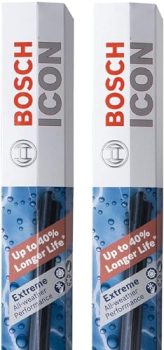 BOSCH 26A17A ICON Beam Wiper Blades - Driver and Passenger Side - Set of 2 Blades (26A & 17A)
