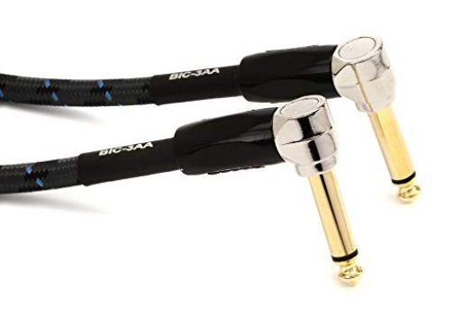 BOSS BIC-3AA TS - TS Angled to Angled Instrument Cable - 3 Feet
