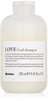 Davines LOVE Curl Shampoo | Wavy & Curly Hair Shampoo | Smooth and Moisturize Curls with Almond Extract | 8.45 fl oz