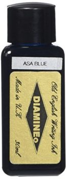 Diamine Fountain Pen Bottled Ink, 30ml - Asa Blue