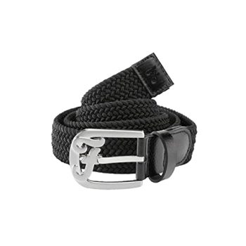 Farah Golf Men's Sadun Webbed Belt, Black, One Size