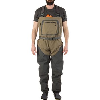 Hodgman H5 Stocking Foot , Bronze/Dark Charcoal , Large