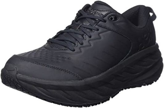 Hoka Men's Bondi SR Sneaker, Black/Black, 9.5