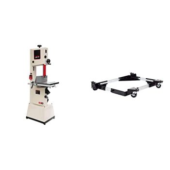 JET 14-Inch Woodworking Bandsaw (714400K) and JET Universal Mobile Base (708118)