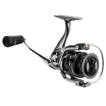 Lew's HyperMag Spinning Fishing Reel, Size 300 Reel, Right or Left-Hand Retrieve, 6.2:1 Gear Ratio, 11 Bearing System