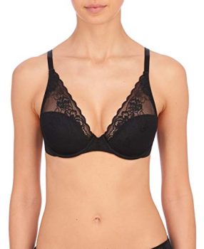 Natori Women Avail Full Figure Convertible Contour Underwire Bra (Black, 30D)