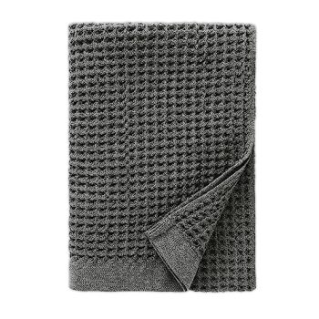 ONSEN - Bath Towel - Waffle Weave - 100% Supima Cotton - Lusciously Soft, Durable, Fast Absorbing - Quick Dry - Ultra-Soft - Plush & Absorbent - Luxury Bathroom Towel - 31" x 57" - Cinder Grey