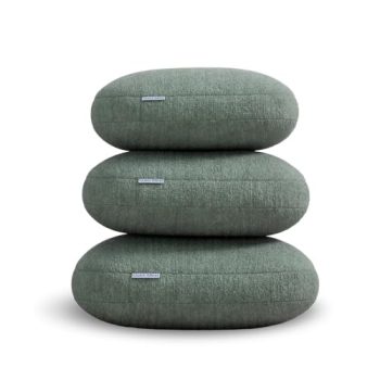 Quiet Mind Weighted Pillow - The Original Weighted Pillow (Medium, Agave Green, 9 lbs, for Individuals 140-180lbs) - Stress Relief, Sensory Pillow - Perfect for Both Adults and Kids