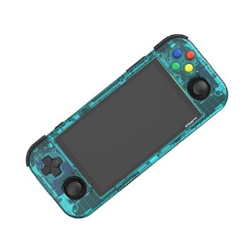 Retroid Pocket 3 Plus Retro Game Handheld Console, Retroid Pocket 3 Plus Android Retro Game Console Multiple Emulators Console Handheld 4.7 Inch 16:9 Display 4500mAh Battery Classic Games (Clear Blue)