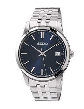 Seiko Essential Quartz Blue Dial Men's Watch SUR399