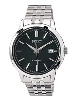 Seiko Men's Analog Automatic Watch with Stainless Steel Strap SRPH89K1, Green