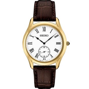 SEIKO MENS ESSENTIAL SGP WHITE DIAL