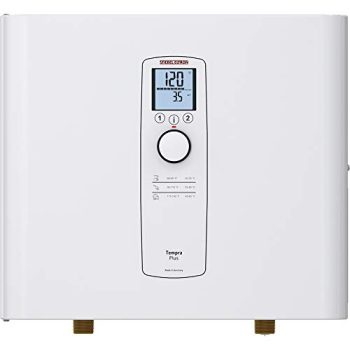 Stiebel Eltron 239223 Tankless Water Heater – Tempra 29 Plus – Electric, On Demand Hot Water, Eco, White, 23
