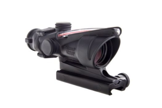 Trijicon Acog 4 X 32 Scope Dual Illuminated Chevron .223 Ballistic Reticle, Black