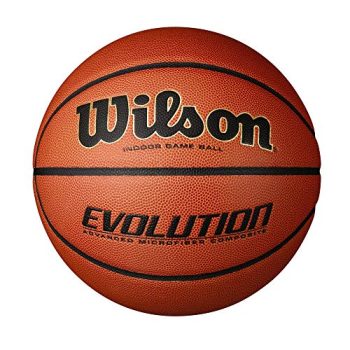 Wilson Evolution Indoor Game Basketball, Intermediate - Size 6