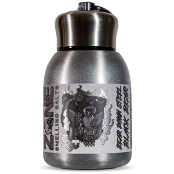 Zone Smelling Salts Extreme Ammonia Inhalant/Smelling Salts Weightlifting Powerlifting Strongman - Bear Down Steel Series - Black Bear