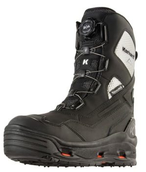 Korkers Men's Polar Vortex 1200 Winter Boots - Insulated and Waterproof - Includes SnowTrac Lug Sole