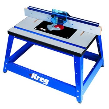 Kreg PRS2100 Bench Top Router Table - Full Size Portable Router Table - Workshop Router Table - Workbench Accessory