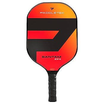 Paddletek Bantam EX-L Pickleball Paddle | Wildfire (Red)