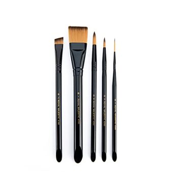 Royal & Langnickel Majestic Deluxe Watercolor Artist Brush Set, 5-Piece