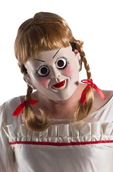 Rubie's Unisex-Adults Annabelle: Creation Mask With Wig, As Shown, One Size
