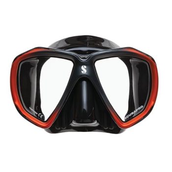 SCUBAPRO Spectra Low Volume 2 Window Dive Mask (Black/Bronze)